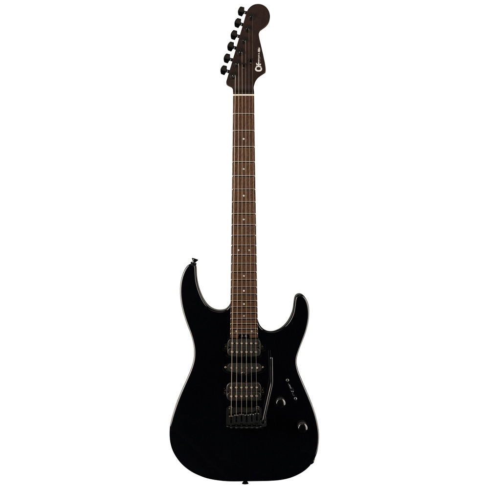 Charvel MJ DK24 HSH 2PT W Mahogany Wenge Klavye Black Elektro Gitar